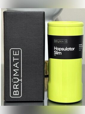 BRUMATE Hopsulator Slim 12oz Can Cooler, LEMON LIME SPARKLE